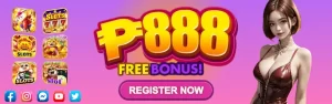 register and Get free P888 Bonus