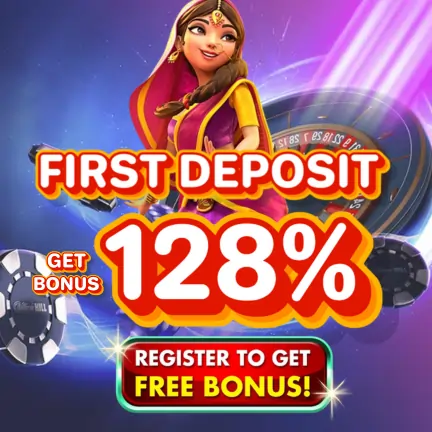 First Deposit bonus get 128%