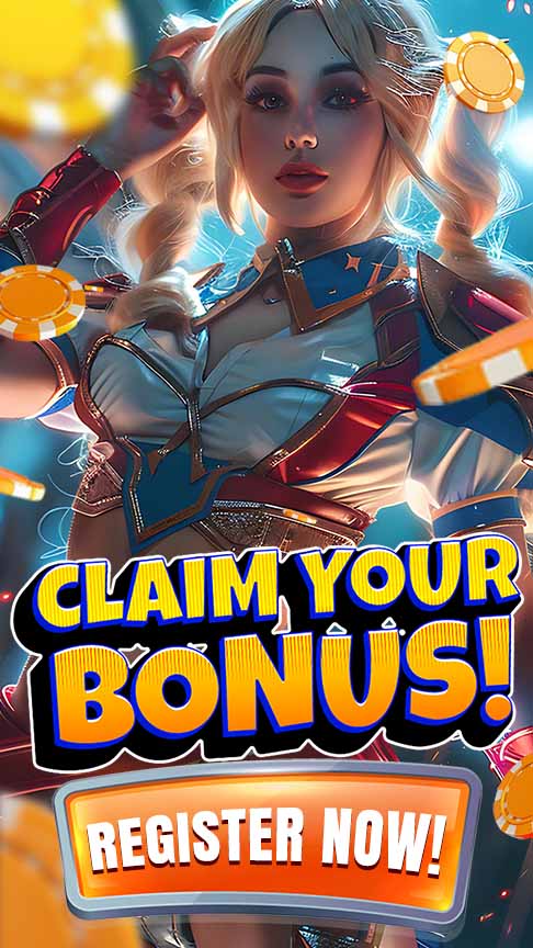 Claim Bonus - register now