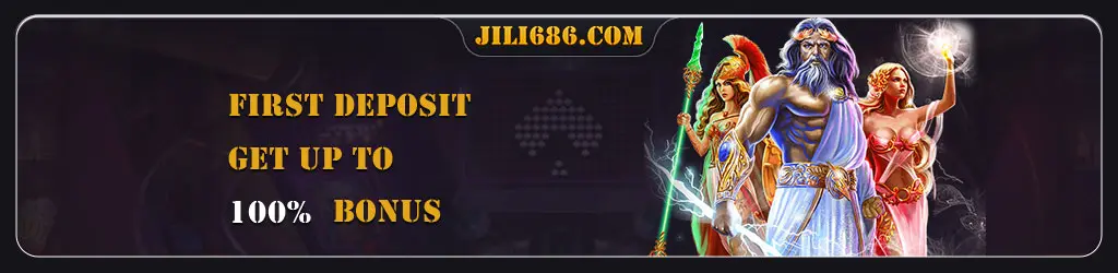 JILI686 CASINO First Deposit of 100% Bonus