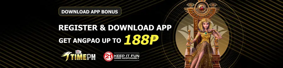 TimePh Casino Register and Download the App ang get up to P188 Bonus