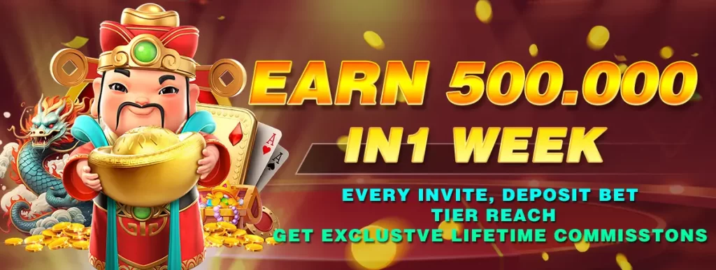 TYJILI Casino Earn up to P500,000 in 1 week