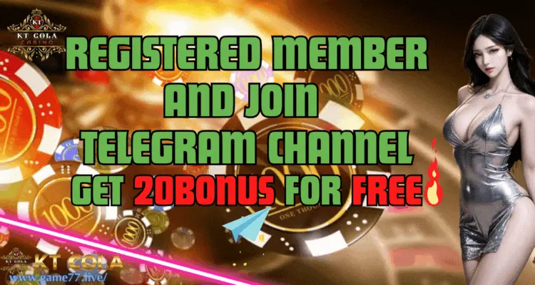 KT COLA Register & Join Telegram get P20 for free