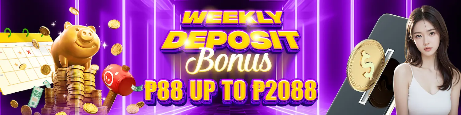 MAGICJILI Deposit - Weely Bonus up to P2088