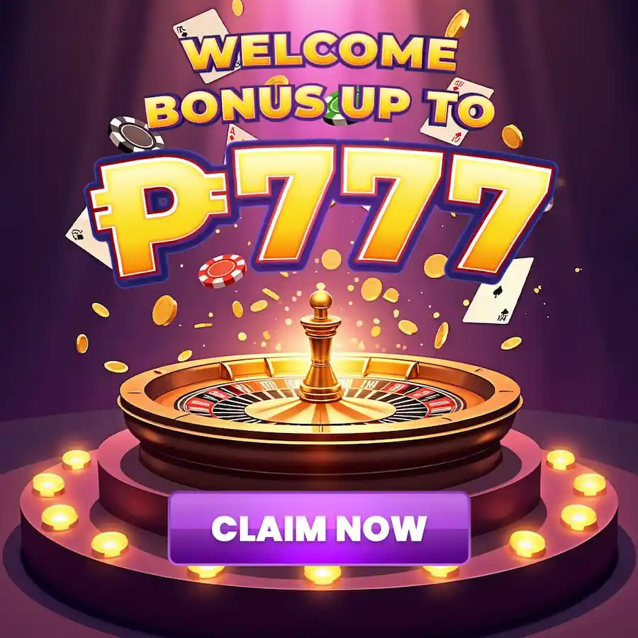 WELCOME BONUS P777